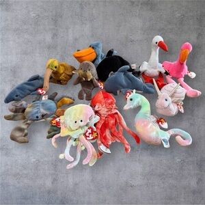 Ty Beanie Babies Sea and Ocean Collection - NWT